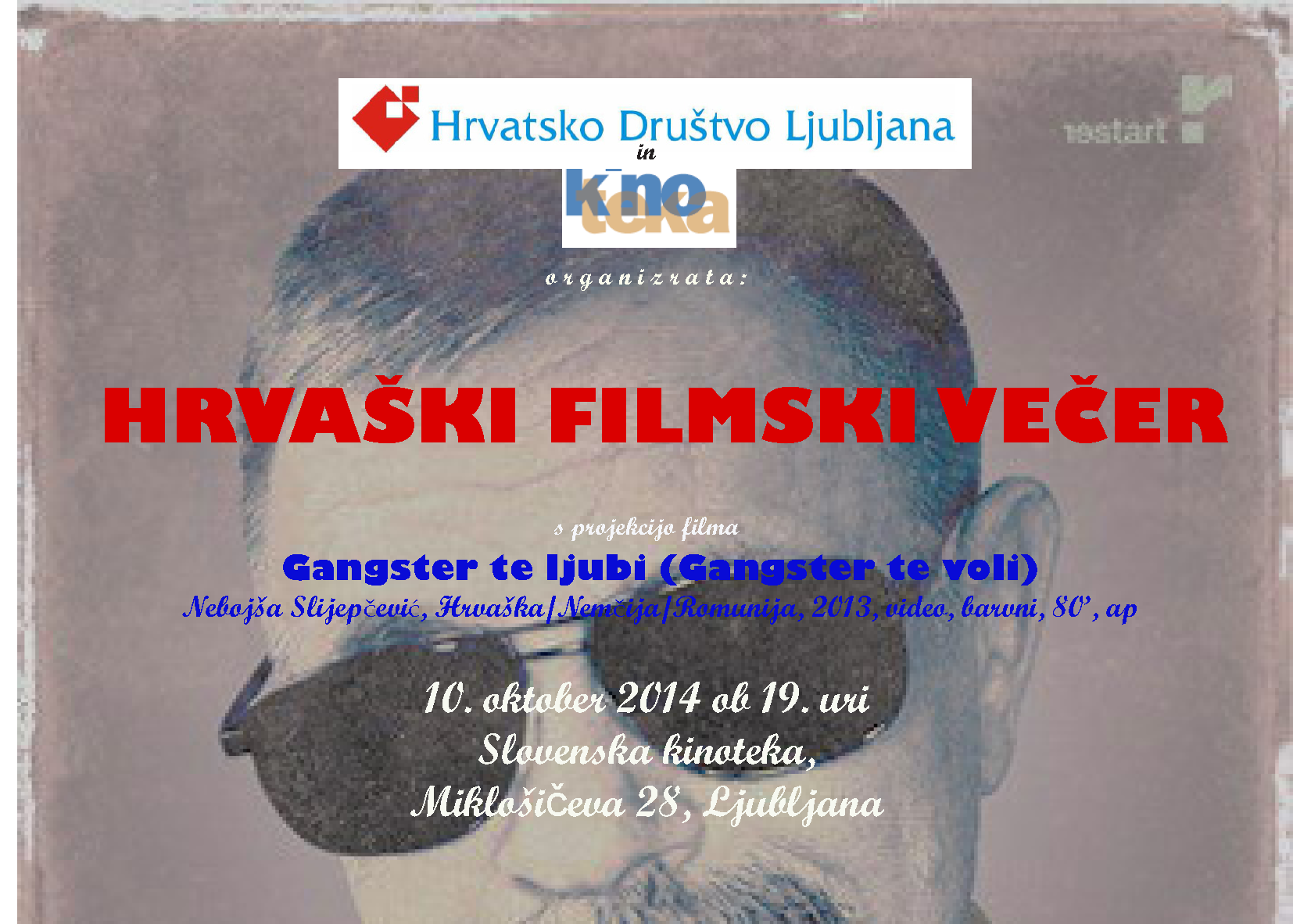Hrvaški filmski večer v Slovenski kinoteki